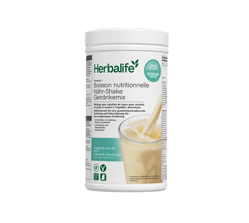 Formula 1 Saisonale Edition: Ananas & Kokosnuss 550 g